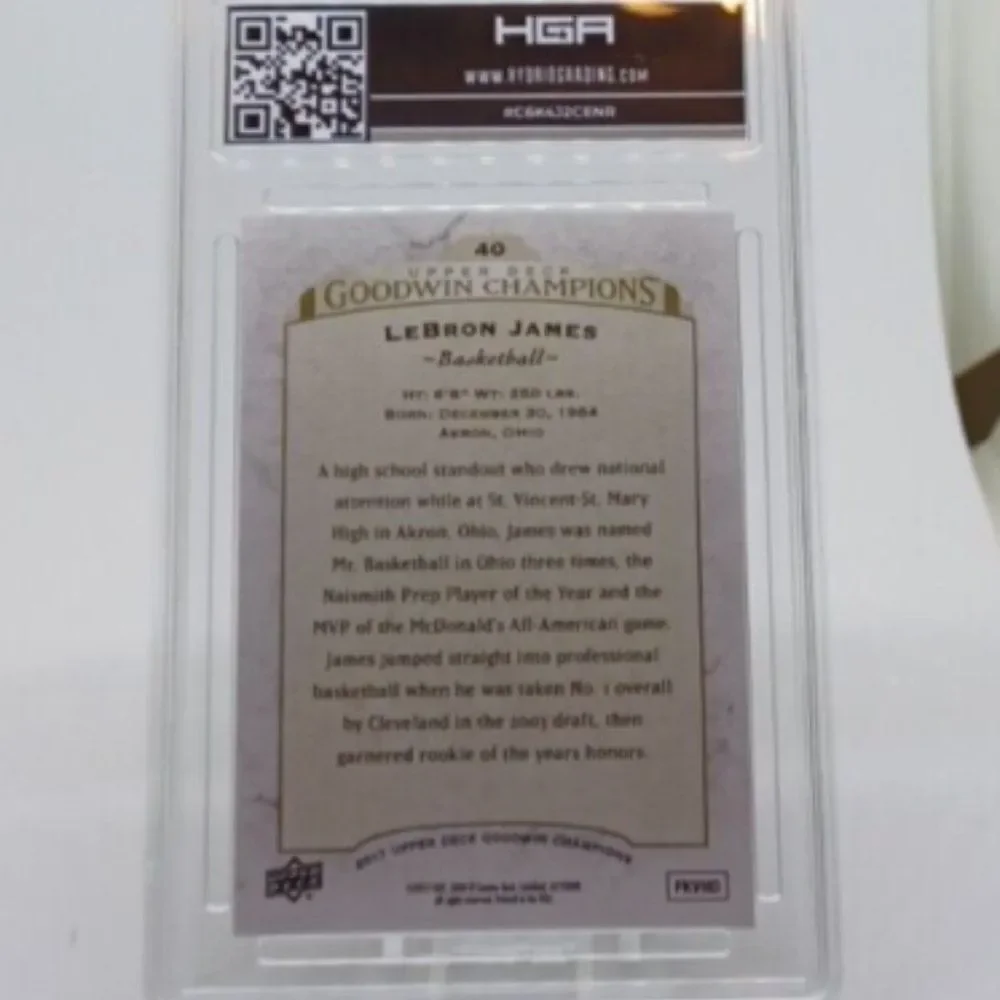 Upper Deck new lebron